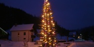 Rozsvícení vánočního stromu v Buřanech