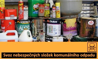Svoz nebezpečných složek komunálního odpadu